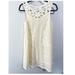 Anthropologie Dresses | Anthropologie Vanessa Virginia Lace Embroidered Swing Style Dress Size 2 | Color: Cream | Size: 2