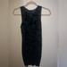 Free People Dresses | Free People Velvet Dress | Color: Black/Tan | Size: Xs