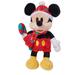 Disney Holiday | Disney Mickey Mouse Plush Christmas Holiday Cheer Candy Cane Nwot | Color: Black/Red | Size: Os