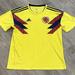 Adidas Shirts | Adidas Columbia 2018 World Cup Jersey Mens Yellow Ss Adult Futbol Soccer Medium | Color: Red/Yellow | Size: M