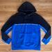 American Eagle Outfitters Shirts | American Eagle Blue & Black Hooded Sweatshirt Mens Size Medium Hoodie | Color: Black/Blue | Size: M