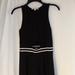 American Eagle Outfitters Dresses | American Eagle Black Jersey Stretch Knit Cut-Out Tank Dress Sz Small | Color: Black/White | Size: S