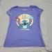 Disney Shirts & Tops | Girls Stitch Shirt Size Large | Color: Blue/Purple | Size: Lg