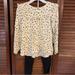 Jessica Simpson Matching Sets | Jessica Simpson Cream Polka Dot Blouse And Black Leggings Outfit | Color: Black/White | Size: 5/6