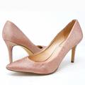 Jessica Simpson Shoes | Jessica Simpson Pink Rhinestone Heels Shoes | Color: Pink | Size: 8