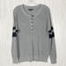 American Eagle Outfitters Sweaters | American Eagle | Grey Knit Henley Pullover Sweater Size Small | Color: Gray | Size: S