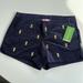 Lilly Pulitzer Shorts | Brand New Never Worn Lillly Pulitzer Adie Shorts. | Color: Blue | Size: 0