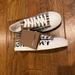 Burberry Shoes | Burberry Larkhall Sneakers Size 40 | Color: Tan/White | Size: 9
