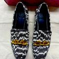 Tory Burch Shoes | Excellent Condition Tory Burch Jessa Loafers | Color: Black/Cream | Size: 8