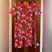 J. Crew Dresses | Euc J Crew Red Poppy Dress Size 8 | Color: Blue/Red | Size: 8