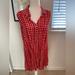 Anthropologie Tops | Cute Nwt Anthropologie 111tylho Red Checkered Button Down Sleeveless Shirt | Color: Red/White | Size: Medium
