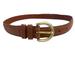 Coach Accessories | Coach | Vintage Belt Small | Genuine Leather Tanned Cowhide + Solid Brass Buckle | Color: Brown/Tan | Size: Os