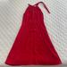 Kate Spade Dresses | Kate Spade Halter Neck Knee-Length Dress | Color: Red | Size: Various