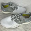 Adidas Shoes | Adidas Adipower 4orged Golf Cleats | Color: Gray/White | Size: 10