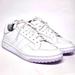Adidas Shoes | Adidas Originals Team Court Sneakers In White And Purple Size 10 | Color: White | Size: 10