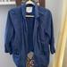 Anthropologie Jackets & Coats | Anthropologie Jacket | Color: Blue | Size: 10