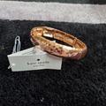 Kate Spade Jewelry | Kate Spade Rose Gold Hammered Bangle Bracelet Nwt | Color: Gold | Size: Os