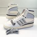 Adidas Shoes | Adidas El Dorado Cream White Grey Gx4081 Hi High Top Leather Casual Sneakers 9.5 | Color: Cream/Gray | Size: 9.5