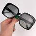 Gucci Accessories | Gucci Sunglasses Gg0714sa 001 Black Green Red Square Women | Color: Black/Green | Size: 56/19/145