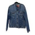Levi's Jackets & Coats | Levi Long Sleeve Mens Denim Button Down Jacket Size: L | Color: Blue | Size: L