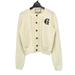 Gucci Sweaters | Gucci Wool Cardigan Button Up Sweater M | Color: White | Size: M