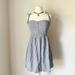 American Eagle Outfitters Dresses | American Eagle Blue Striped Mini Summer Dress | Color: Blue/White | Size: M