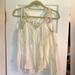 Anthropologie Tops | Anthropologie - Gossamer White Gauzy Halter | Color: Silver/White | Size: 4