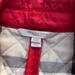 Burberry Jackets & Coats | Burberry Jacket | Color: Cream/Red | Size: Xs