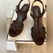 Coach Shoes | Coach Wedge Heels | Color: Brown/Tan | Size: 8.5