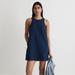 Madewell Dresses | Cutaway Tank Mini Dress Large New | Color: Blue | Size: L