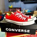 Converse Shoes | Converse Unisex- Color Red & White | Color: Red/White | Size: 11