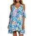 Lilly Pulitzer Dresses | Lilly Pulitzer Bellamie Dress Serene Blue Tippy Top Size Xxs | Color: Blue/Yellow | Size: Xxs