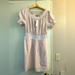 J. Crew Dresses | Jcrew Nwt Beige Gingham Dress Size Small | Color: Cream/Tan | Size: S