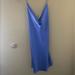 Zara Dresses | Cutest Zara Silk Mini Dress In Bright Royal Blue Size Small | Color: Blue | Size: S