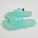 Torrid Shoes | New Torrid Jelly Medallion T Strap Sandals Size 9 Ww Extra Wide Width Mint | Color: Green | Size: 9