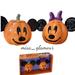 Disney Holiday | Disney Mickey Mouse Minnie Mouse Halloween Pumpkin Cookie Jar Salt Shakers | Color: Black/Orange | Size: Os