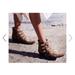 Free People Shoes | Free People Sz Usa 7 1/2-8 M Eu 38 Tan Cow Suede 4-Buckle Fashion Ankle Boot Ec | Color: Brown/Cream | Size: 7.5