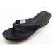 Columbia Shoes | Columbia Size 10 M Black Flip Flop Leather Women Sandal Shoes | Color: Black | Size: 10