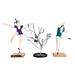 Anthropologie Storage & Organization | Lot Of 3 Ballerina & Jewelry Tree Jewelry Stand Home Decor | Color: Blue/Purple | Size: Os