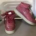 Nike Shoes | Men’s Size 8 Red Nike Air -Air Force 1’s W/ Velcro | Color: Red | Size: 8