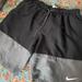 Nike Swim | Mens Nike Swim Trunks | Color: Black/Gray | Size: L