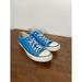 Converse Shoes | Converse Women's 10 Men's 8 Turquoise Blue Tennis Shoes Low Top Sneakers | Color: Blue | Size: 8