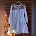 J. Crew Dresses | J. Crew White Embroidered Farmers Peasant Dress Size Small | Color: White | Size: S