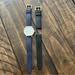 Kate Spade Accessories | Kate Spade 5 Oclock Somewhere Metro Watch Navy Leather Band & Black Leather Band | Color: Black/Blue | Size: Os