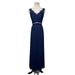 Anthropologie Dresses | Hitherto Bhldn Fleur Navy Sleeveless Bridesmaid Floor Length Dress Size 0 | Color: Blue | Size: 0