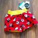 Disney Swim | Boys Swim Bottoms 0-3 Mos Nwt Upf50+ | Color: Red/White | Size: 0-3mb