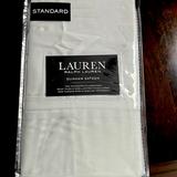 Ralph Lauren Bedding | Lauren By Ralph Lauren Standard Pillow Cases - Light Gray | Color: Gray | Size: Standard