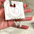 Urban Outfitters Jewelry | Bnwt Urban Outfitters 2 Pairs Of Earrings Set Pearl Stud & Butterfly/ Sea Pearl | Color: Gold/White | Size: Os