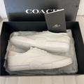 Coach Shoes | Coach Citysole Skate Canvas Sneakers | Color: White | Size: 8.5