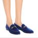 Gucci Shoes | Gucci Women’s Shoes Gucci Blue Jordaan Velvet Loafer Sz. 40 | Color: Blue | Size: 40